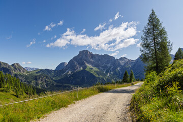 Fototapeta premium Hiking at Cima Tognola - Italy