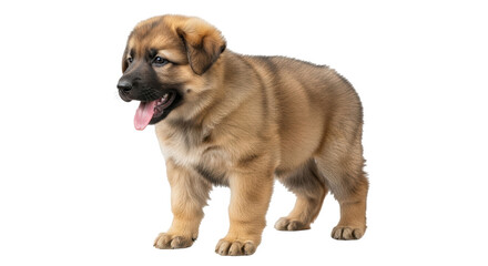 Obraz premium Isolated Cute Puppy Standing