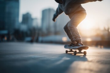 Skateboarding through the City: Urban Adventure and Freedom on Four Wheels