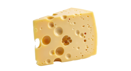 Isolated Swiss Cheese