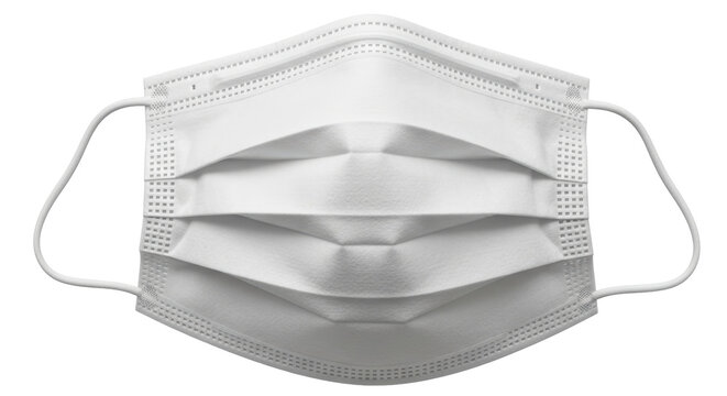 Isolated Medical Face Mask