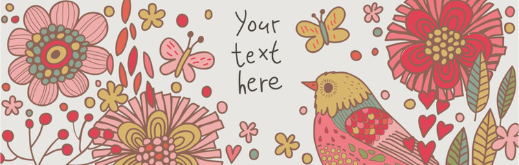 Vector poster design illustration, modern, vector, abstract green