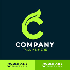 Leaf styled letter B logo design for eco friendly and organic branding  
