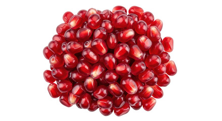 Isolated Pomegranate Seeds