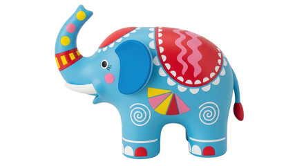 Isolated Toy Elephant