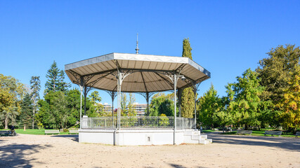 Kiosque à musique du ParcBeaumont à Pau, Béarn, Pyrénées