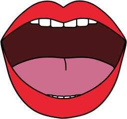 아 모음 발음 입모양