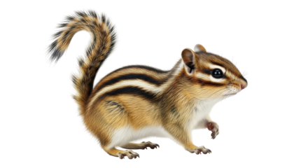 Isolated Chipmunk