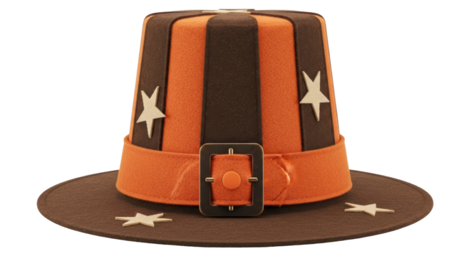 Isolated Pilgrims Hat