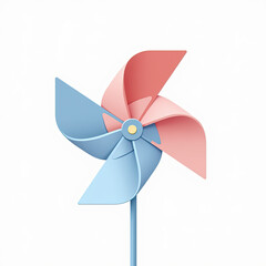Pastel Pinwheel Toy