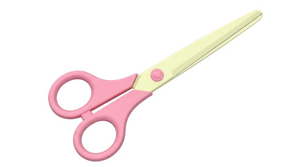 Isolated Pink Scissors