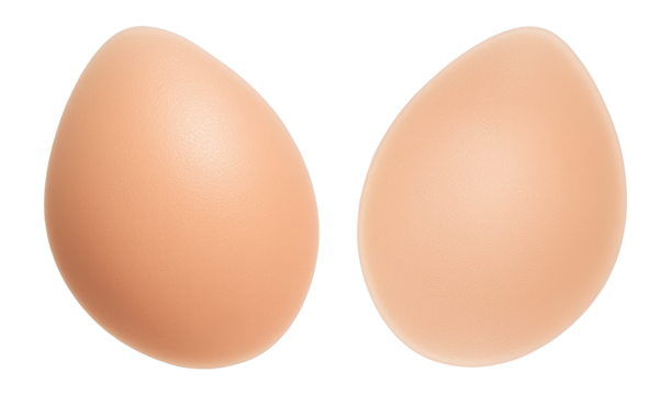 Silicone bra inserts for seamless enhancement