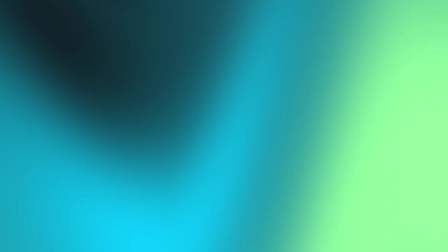 Blue Cream Soft Mesmerizing abstract teal and green gradient background with flowing light and dynamic movement for visual effects