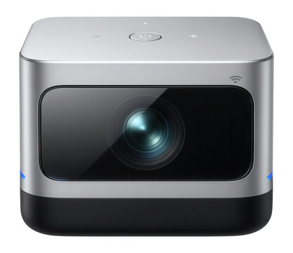 Laser projector with a minimalist design and Wi-Fi connectivity for wireless streaming