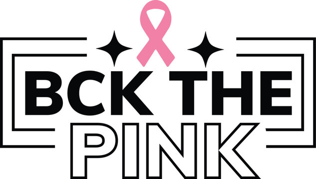 BCK THE PINK svg
