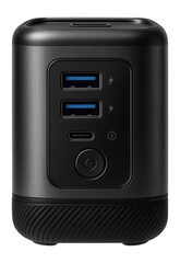 Obraz premium Generator with USB capabilities and an anti-slip base for stability on uneven surfaces