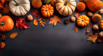 Autumn, Thanksgiving Background	