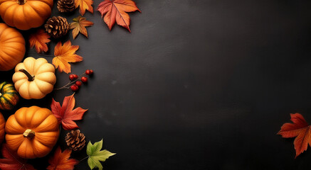Autumn, Thanksgiving Background	