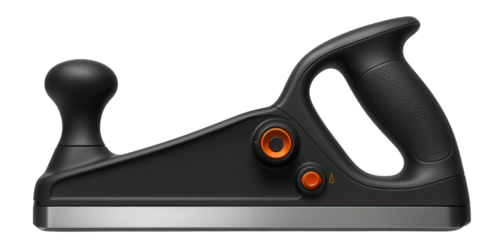 Lightweight jointer with a carbon steel blade for efficient use on building sites.