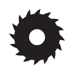 Jagged Circular Saw Blade Icon