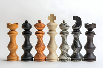 chess pieces on a chessboard
