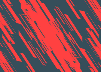 Abstract background with diagonal tech stripes pattern. Futuristic background