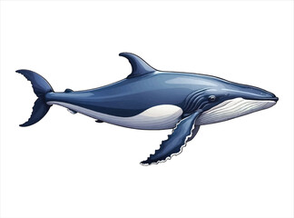 Fototapeta premium Whale Vector Design