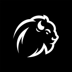 Creative Wild Bison Logo Set