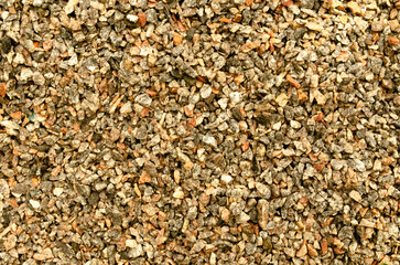 Close-up of a Pile of Crushed Stones