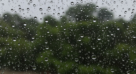Nature background rainy day window droplets background wallpaper nature weather season water drops glass view 90