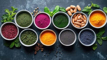 Personalized supplement protocols featuring individual nutrient plans, micronutrient tests, DNA analysis, precision dosing, and optimal support visualized for peak wellness