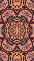digital art in the form of a kaleidoscope