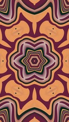 digital art in the form of a kaleidoscope