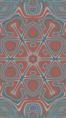 digital art in the form of a kaleidoscope