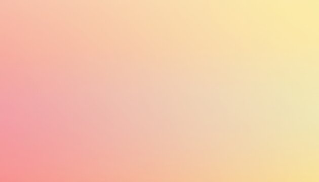 a pastel sunrise gradient background a dreamy gradient blending warm peach with pale lemon, featuring faint horizon inspired lighting, used in sunrise themed poster layouts.