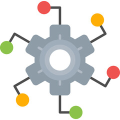 NetSecure Systems Icon Vector Element 