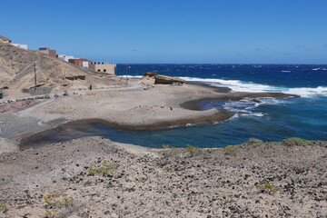 Küste von Tajao auf Teneriffa