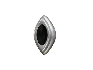 hajar aswad icon 3d illustration render