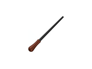 conducting baton icon 3d illustration render