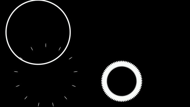 ellipse circle bursts and sparks blast line, Circular Fireworks Explosion Animation Line Burst Motion Graphics in 4K, Explosion FX, carton animation background
