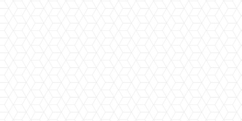 Fototapeta premium Seamless pattern with hexagon square cube geometric pattern shapes grid metal element texture design. Vector tiles gradient triangle diamond honeycomb hexagon art. 