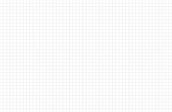 グレー線で描かれたシンプルな方眼紙の背景イラスト素材2　透過PNG