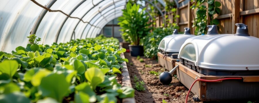 combining greenhouses with aquaponics systems in urban settings maximizes productivity and sustainability.