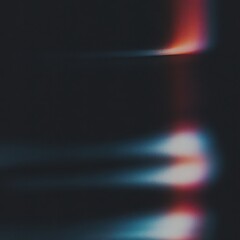 Abstract futuristic background with digital glitch effect and light leak. Modern art and retro vintage style concept for overlay.