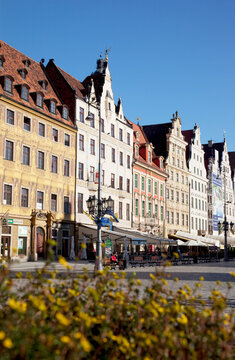 Market Square, Old Town, Wroclaw, Silesia, Poland