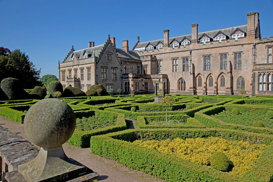 Newstead Abbey and gardens, Nottinghamshire, England