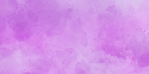 abstract watercolor acrylic wall and sky purple violet background