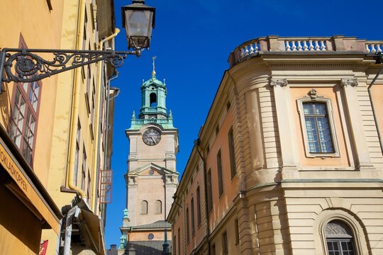 Architecture, Stortorget Square, Gamla Stan, Stockholm, Sweden, Scandinavia