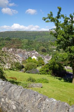 Village of Calver and Calver Edge, Derbyshire, England