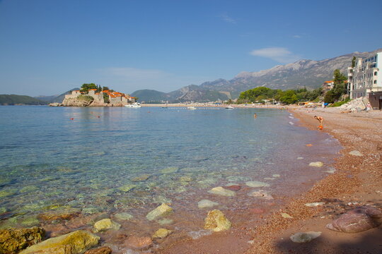 Sveti Stefan, Budva Bay, The Budva Riviera, Montenegro